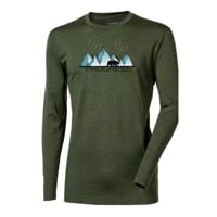  STIG "ICELAND" children's merino T-shirt grey melange