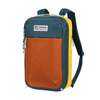 terracotta/navy/yellow