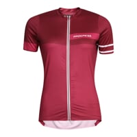 SOLARIA women's cycling jersey wine red