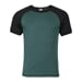 MS TKR men's functional T-shirt black (grey)/green (grey)