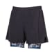 ARRANT men's running shorts 2in1 black