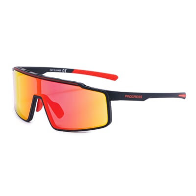 matt black/red