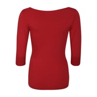 AKINA women's Bamboo T-shirt cherry