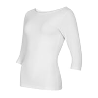AKINA women's Bamboo T-shirt white