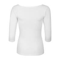 AKINA women's Bamboo T-shirt white