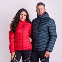 ALASKA women's quilted jacket red