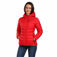 ALASKA women's quilted jacket red
