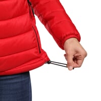 ALASKA women's quilted jacket red
