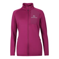 ALBERTA women's merino jacekt red violet
