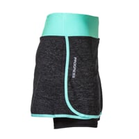ALERTA women's sports skirt black/mint
