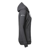 ANGELA women's bamboo hoodie anthracite melange