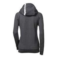 ANGELA women's bamboo hoodie anthracite melange