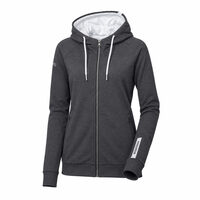 ANGELA women's bamboo hoodie anthracite melange