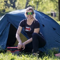 AROMA "KCT" women's outdoor T-shirt anthracite