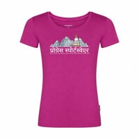 AROMA "NEPAL" women's t-shirt with coffee viscose fuchsia