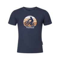 AROMATICO "BIKER" kid's T-shirt navy