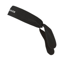 B CEL tie-back headband with bamboo black