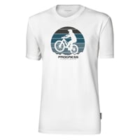 BARBAR "BIKER" men's bamboo T-shirt white