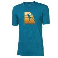 BARBAR "BOULDER" men's bamboo T-shirt petroleum