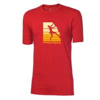 BARBAR "BOULDER" men's bamboo T-shirt red
