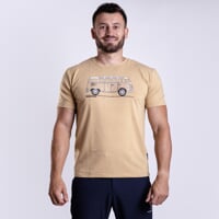 BARBAR "BULLI" pánské triko s bambusem písková