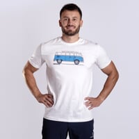 BARBAR "BULLI" pánské triko s bambusem bílá