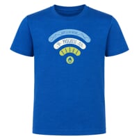 BRAM "SIGNAL" children's merino T-shirt black melnge