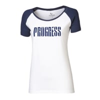 BRENDA ladie's bamboo T-shirt dk.blue/white