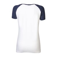 BRENDA ladie's bamboo T-shirt dk.blue/white