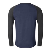 CC NDR mens functional long sleeve T-shirt anthracite/navy
