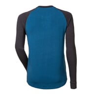 CC NDR mens functional long sleeve T-shirt anthracite/blue