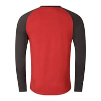 CC NDR mens functional long sleeve T-shirt anthracite/terracotta
