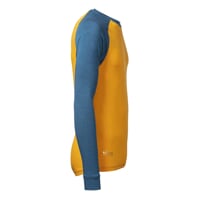 CC NDR mens functional long sleeve T-shirt petroleum/curry