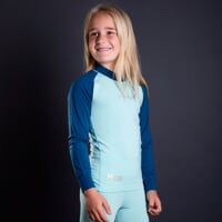 CC TDRD kids functional long sleeve T-shirt anthracite/blue