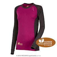 CC NDRZ ladies functional long sleeve T-shirt anthracite/purple