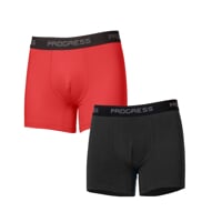 CC SKN 2-PACK set of men's functional boxers anthracite + terracotta