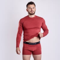 CC SKN mens functional boxer shorts terracotta