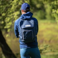 CIVIC backpack dk.blue melange