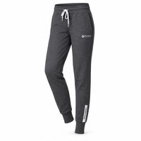 CLAUDIA women's bamboo sweatpants anthracite melange