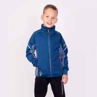 COOLIO JKT kids softshell jacket navy/china blue