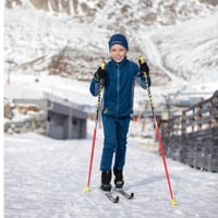 COOLIO JKT kids softshell jacket navy/china blue