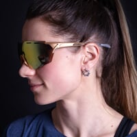 CROSS GLD-R GLD/SLV sports sunglasses gold/silver