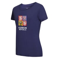 CZECH T-SHIRT LADY women's bamboo t-shirt blue