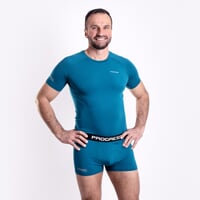 DC SKN men's functional boxers petroleum