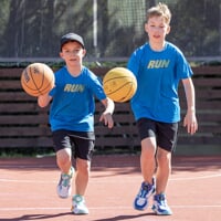 DEPORTO kids sports T-shirt blue