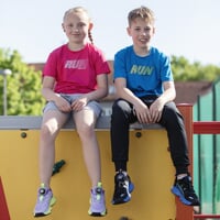 DEPORTO kids sports T-shirt pink