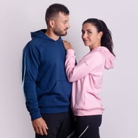 DOSSER men's hoodie blue