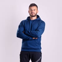 DOSSER men's hoodie blue