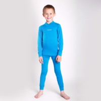 E NDRD kids bamboo long sleeve T-shirt black/yellow sew.