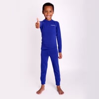 E NDRD kids bamboo long sleeve T-shirt black/yellow sew.